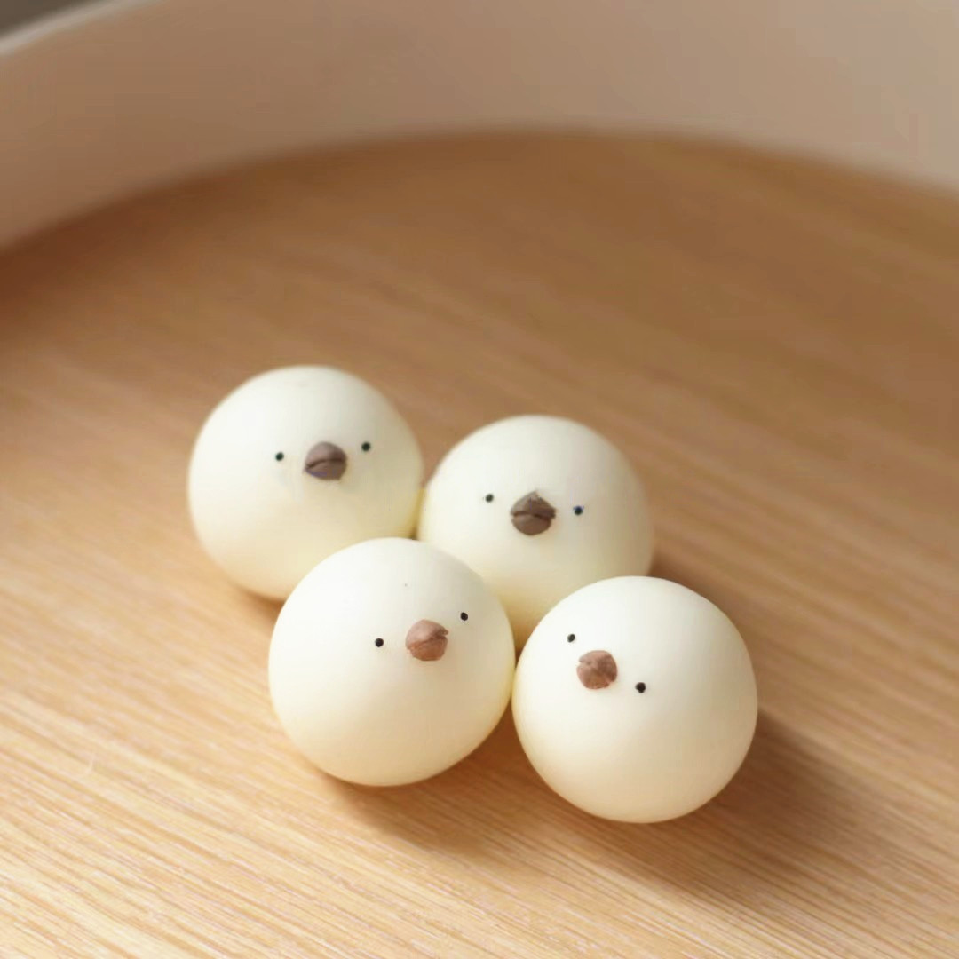 Candle Making Fat - 부드럽고 귀여운 새 모양 실리콘 몰드