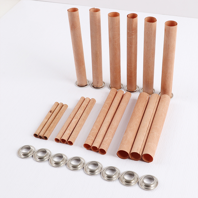 Candle Making Instructions - 10 개/대 나무 촛불 심지 라운드
