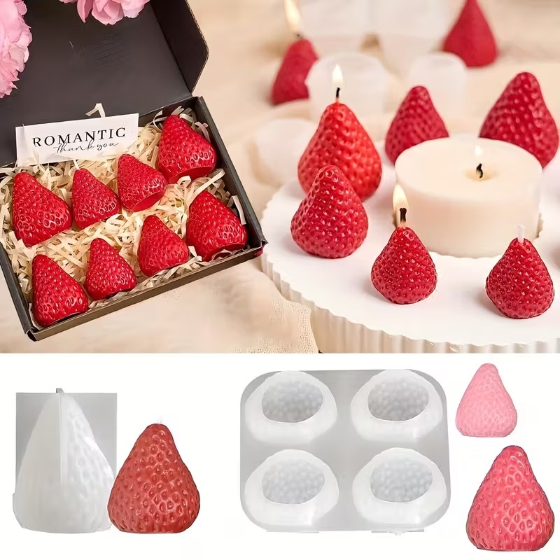 Candle Making Classes - DIY 아로마테라피 비누 레진 공예용 딸기