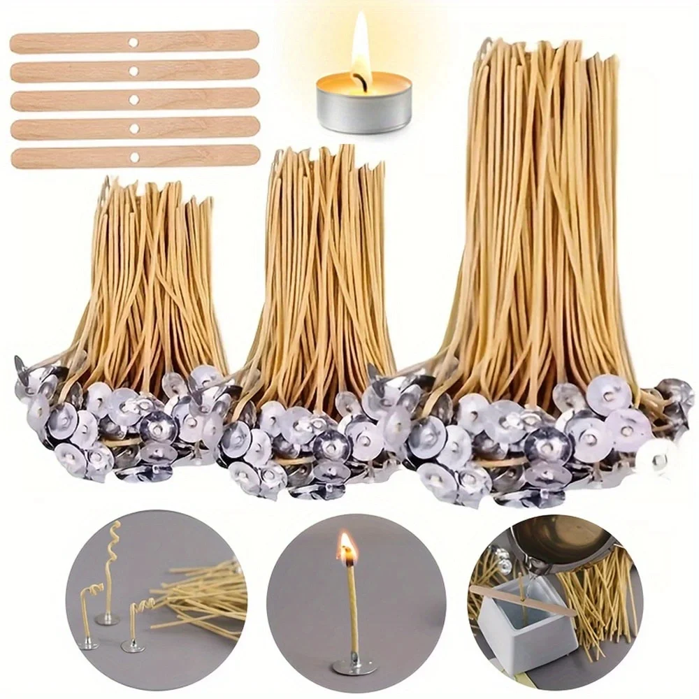 Candle Making Kit Beeswax - 양초 심지 50 PCS 8 인치