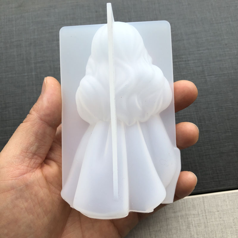 3D 귀여운 공주 실리콘 양초 금형 천사 소녀 비누 수 - Candle Making Classes 리뷰 및 가격