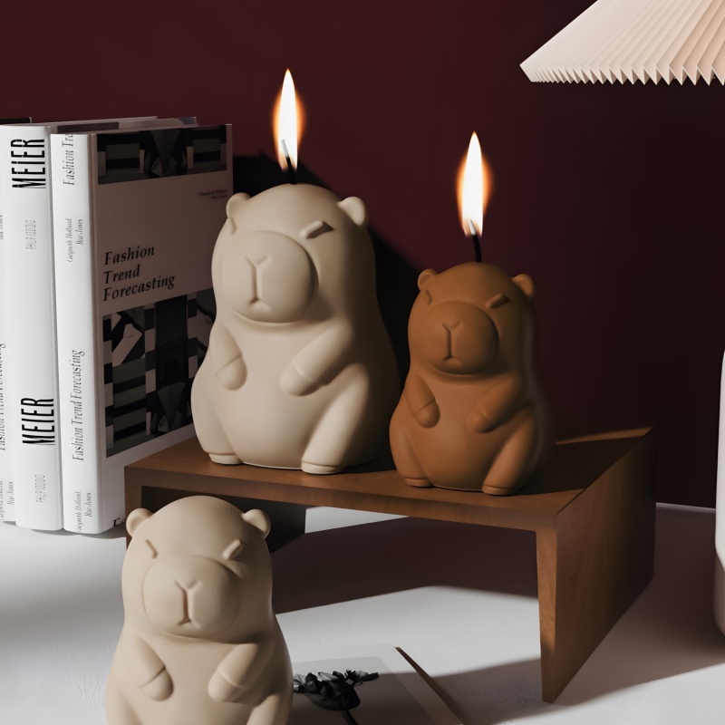 Capybara 푸딩 베이킹 실리콘 금형 DIY 동물  - Candle Making Classes 리뷰 및 가격