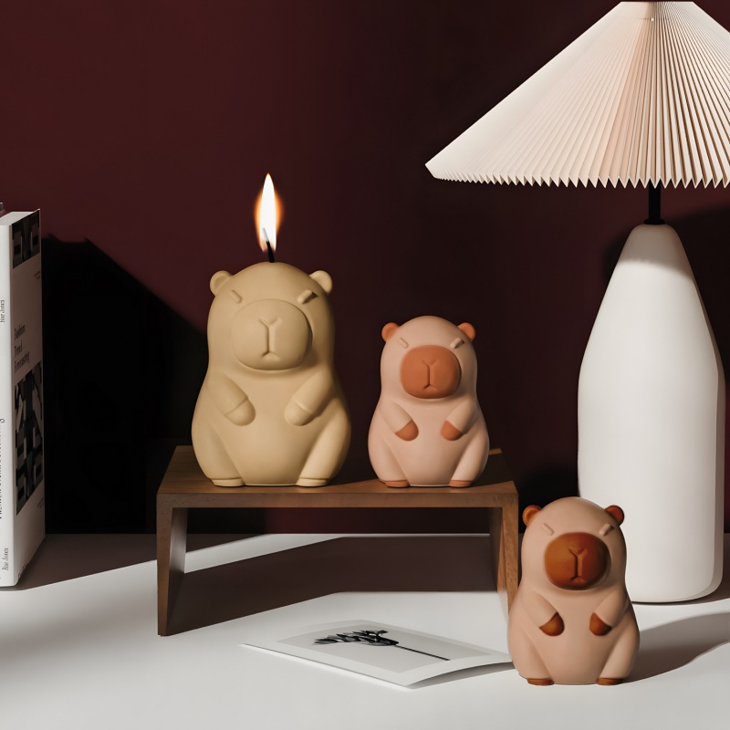 Capybara 푸딩 베이킹 실리콘 금형 DIY 동물  - Candle Making Classes 리뷰 및 가격