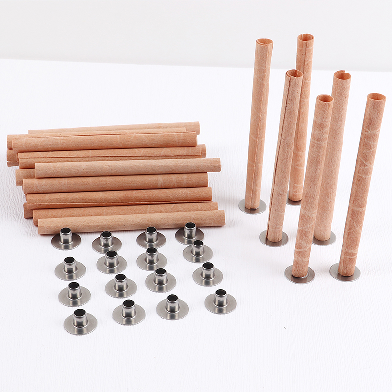 10 개/대 나무 촛불 심지 라운드 원통형 철 스탠드  - Candle Making Instructions 리뷰 및 가격