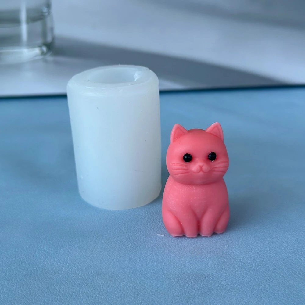 3D 뚱뚱한 고양이 동물 실리콘 양초 금형 DIY 사랑 - Candle Making Fat 리뷰 및 가격