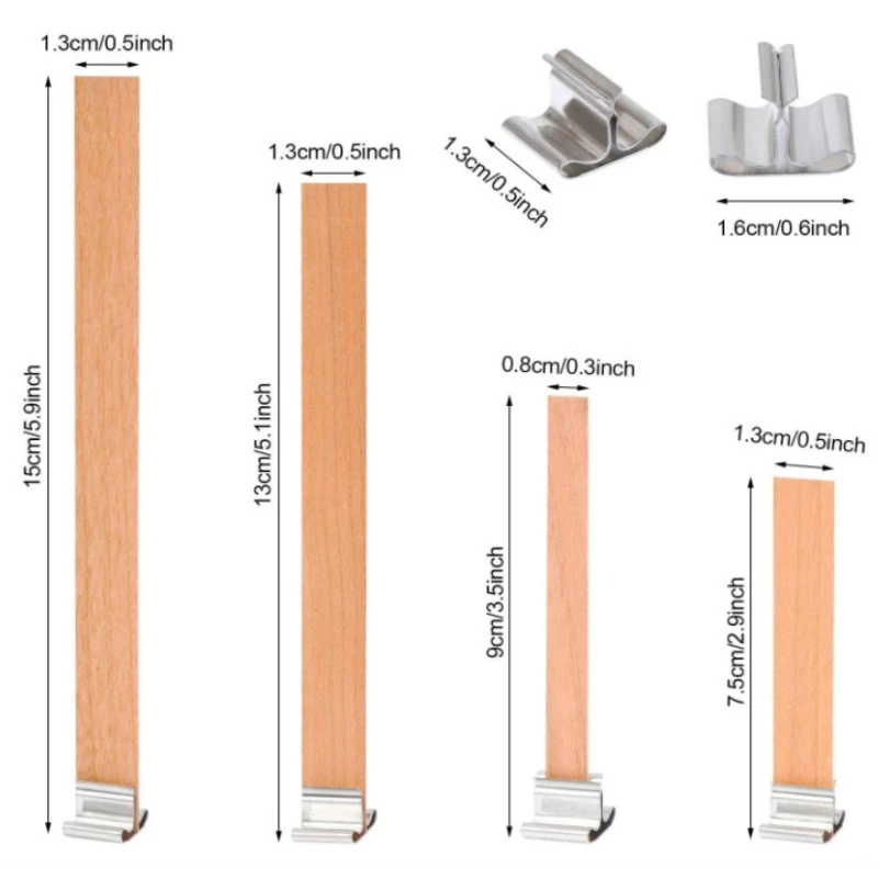 30pcs 클립 기본 공예 고리 버들 파라핀 밀랍 불타 - Candle Making Kit Beeswax 리뷰 및 가격