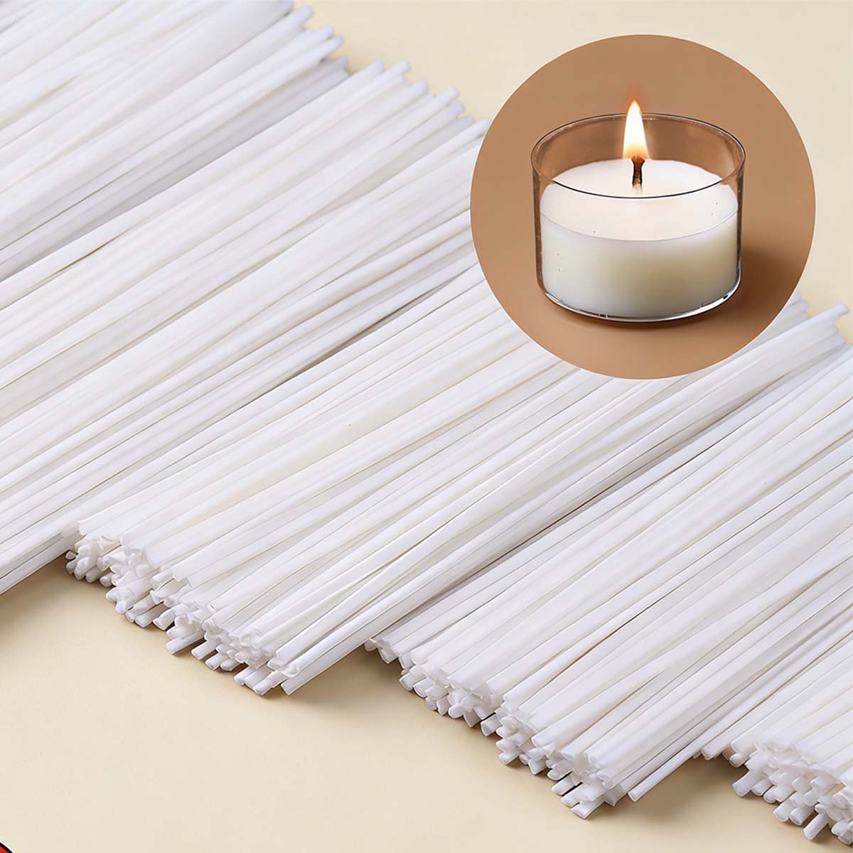 50개입 5-20cm 양초 심지 왁스 코튼 세트 무연  - Candle Making Instructions 리뷰 및 가격