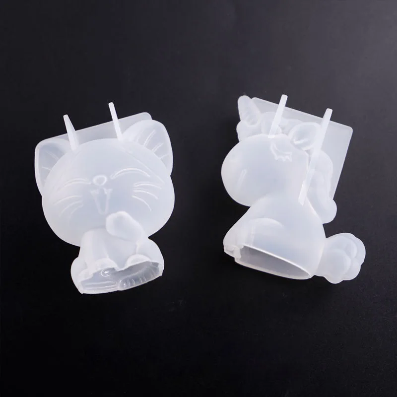 3D 기하학 실리콘 유니콘 고양이 사슴 곰 금형 비누  - Candle Making Classes 리뷰 및 가격