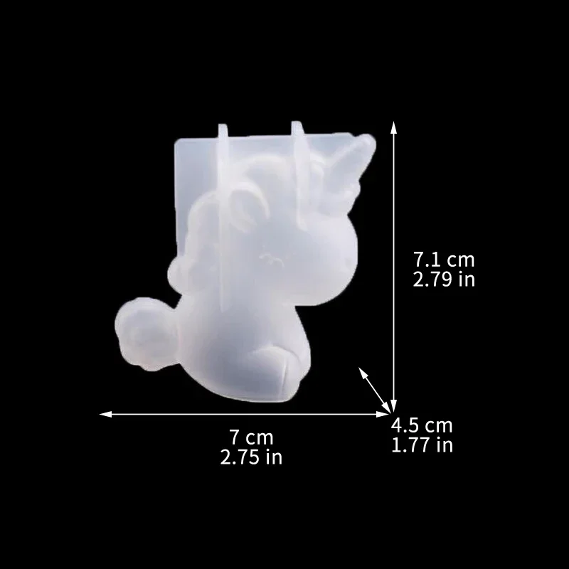 3D 기하학 실리콘 유니콘 고양이 사슴 곰 금형 비누  - Candle Making Classes 리뷰 및 가격