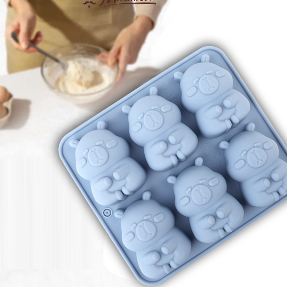귀여운 카피바라 모양의 실리콘 케이크 몰드, 초콜릿,  - Candle Making Classes 리뷰 및 가격