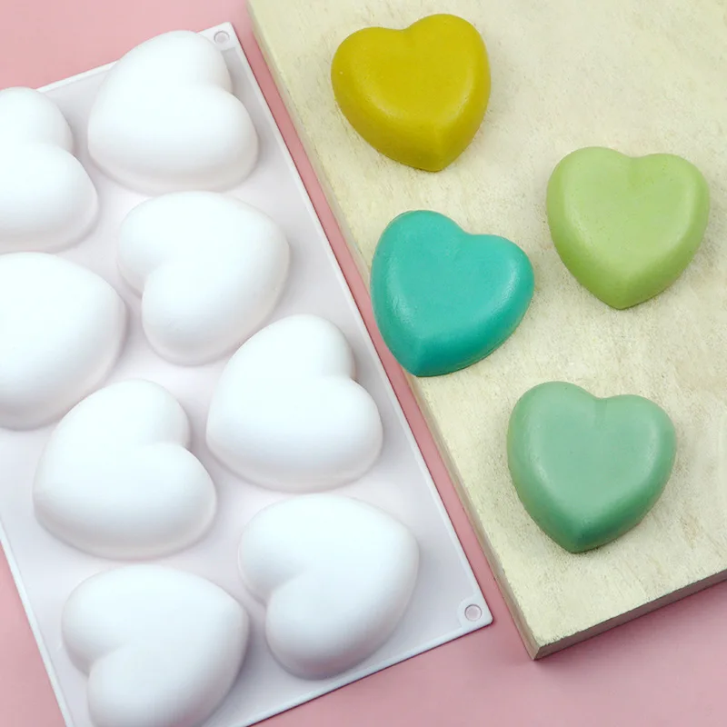 사랑 심장 실리콘 비누 금형 수제 양초 만들기 키트 D - Candle Making Classes 리뷰 및 가격
