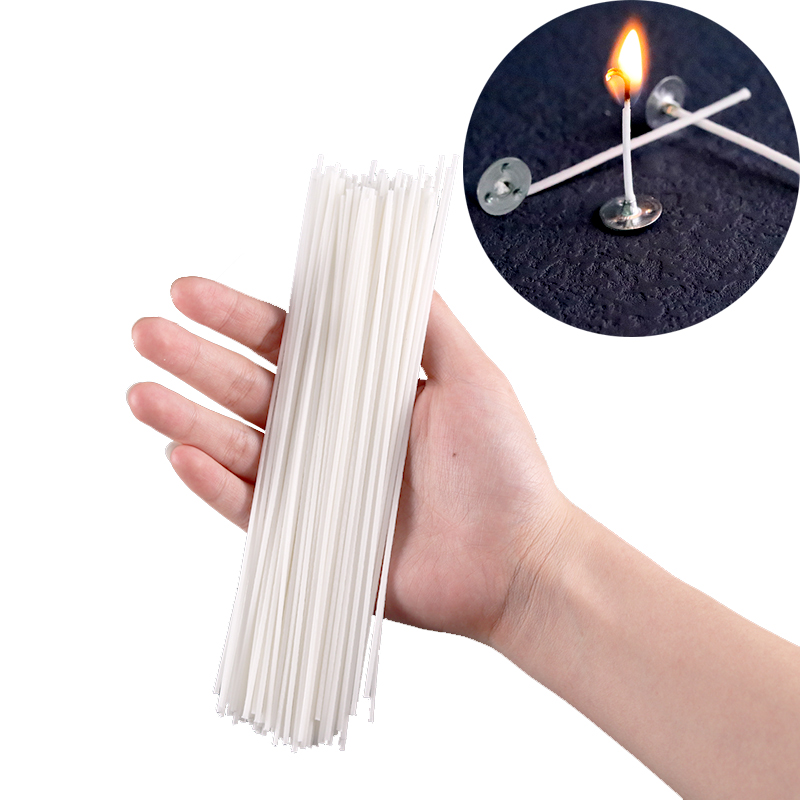 100 개/대 왁스 코팅 코튼 캔들 심지 세트 무연 왁 - Candle Making Instructions 리뷰 및 가격