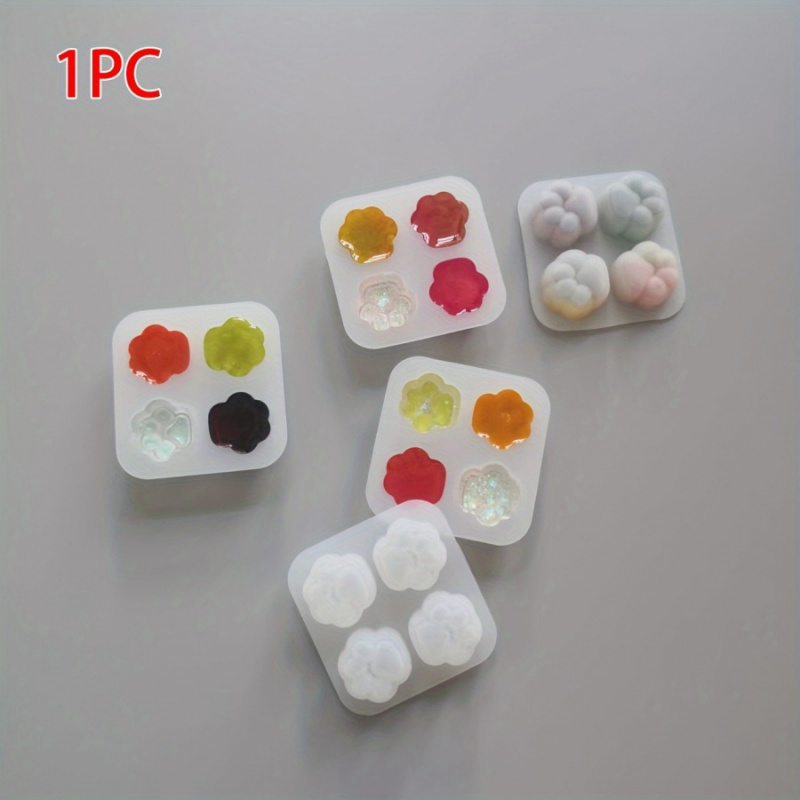 1개의 고양이 발 패턴 실리콘 몰드 세트-4A 독특한  - Candle Making Classes 리뷰 및 가격