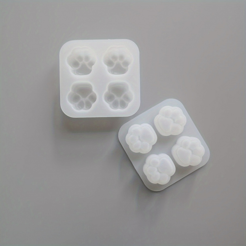 1개의 고양이 발 패턴 실리콘 몰드 세트-4A 독특한  - Candle Making Classes 리뷰 및 가격