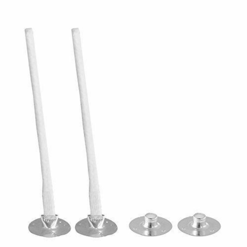 500 조각 촛불 심지 금속 지지대 탭 홀더 수제 DI - Candle Making Activity 리뷰 및 가격