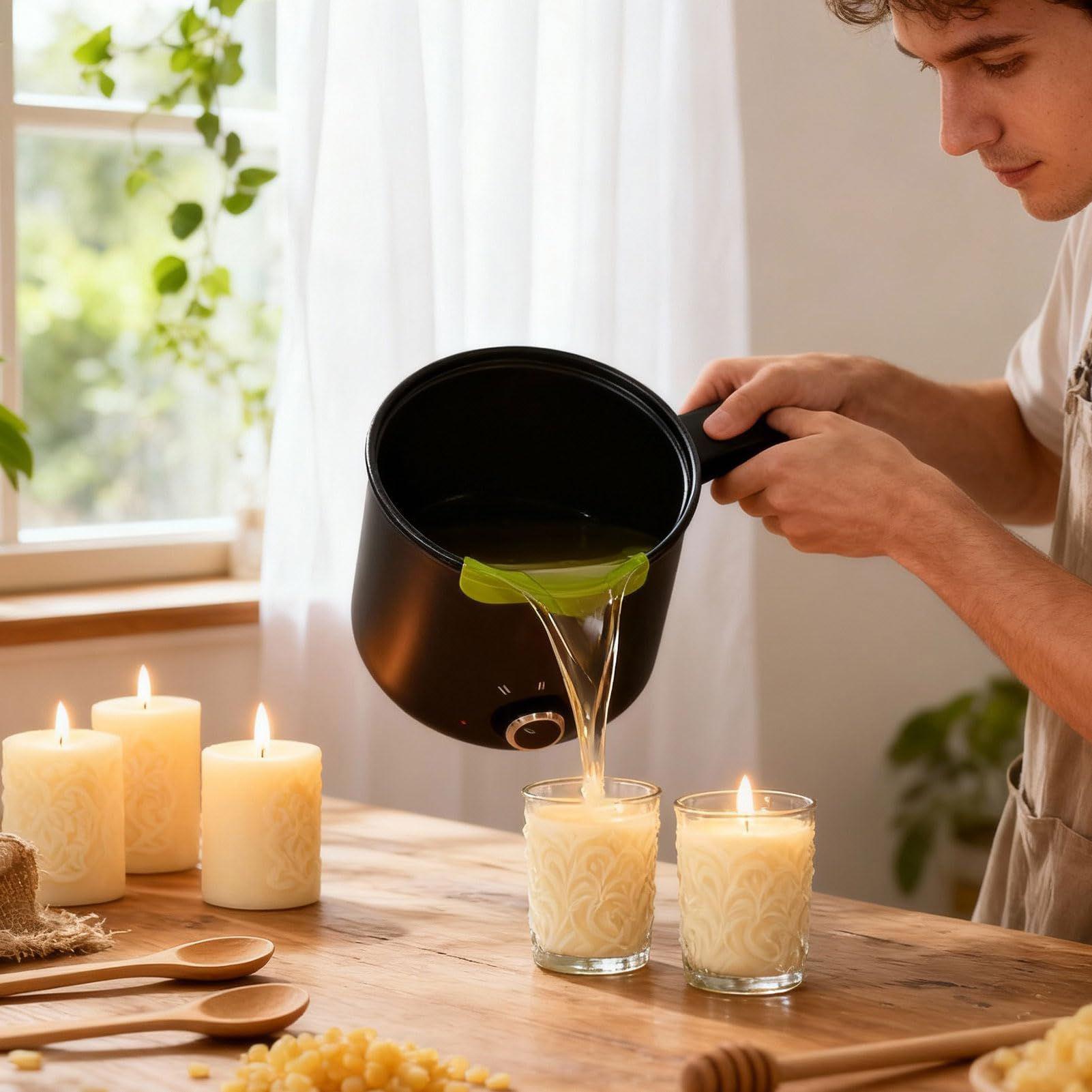 캔들 왁스 멜팅 포트 1.5L 대형 스테인리스 스틸 전 - Candle Making Classes 리뷰 및 가격