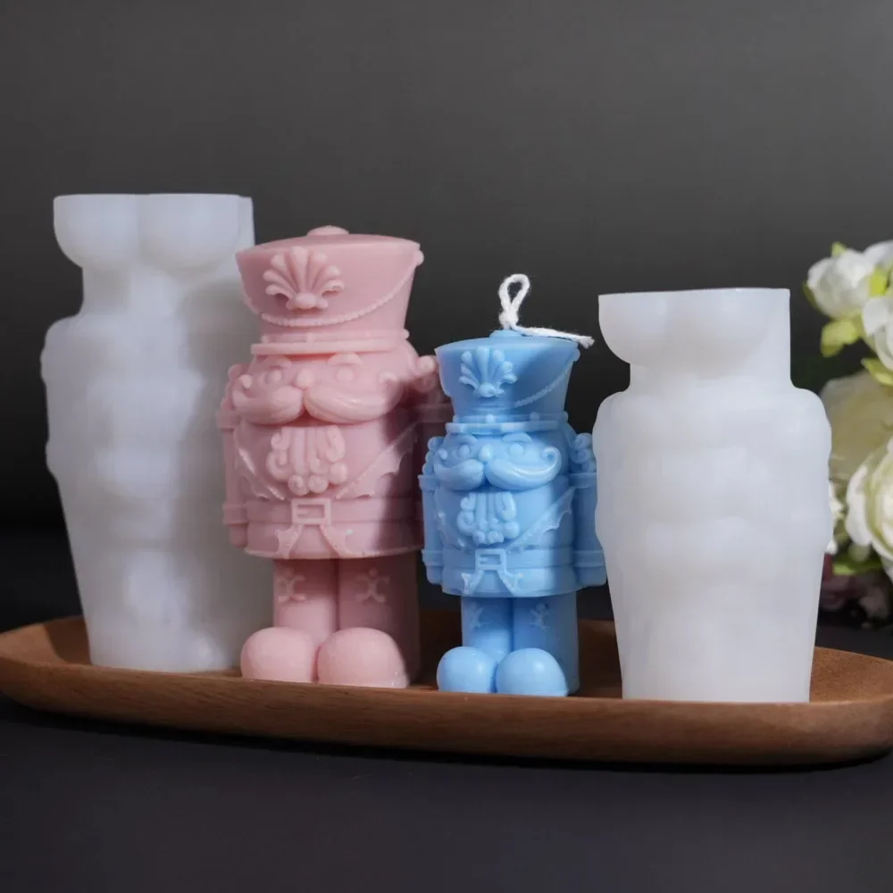 스탠딩 호두나무 군인 실리콘 향 캔들 몰드, DIY 뚱 - Candle Making Fat 리뷰 및 가격