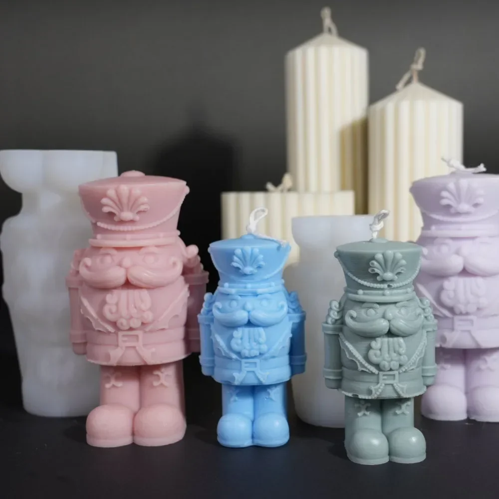 스탠딩 호두나무 군인 실리콘 향 캔들 몰드, DIY 뚱 - Candle Making Fat 리뷰 및 가격