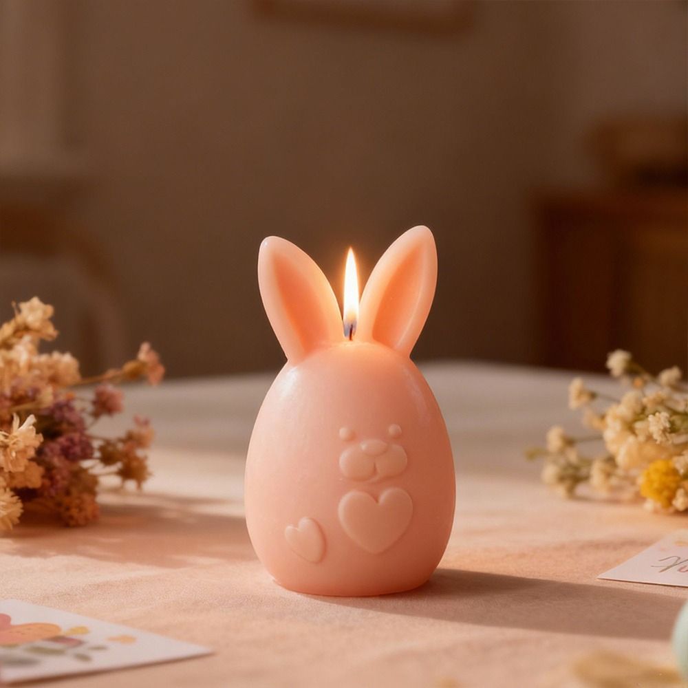 만화 토끼 부활절 토끼 몰드 뚱뚱한 토끼 실리콘 양초  - Candle Making Fat 리뷰 및 가격