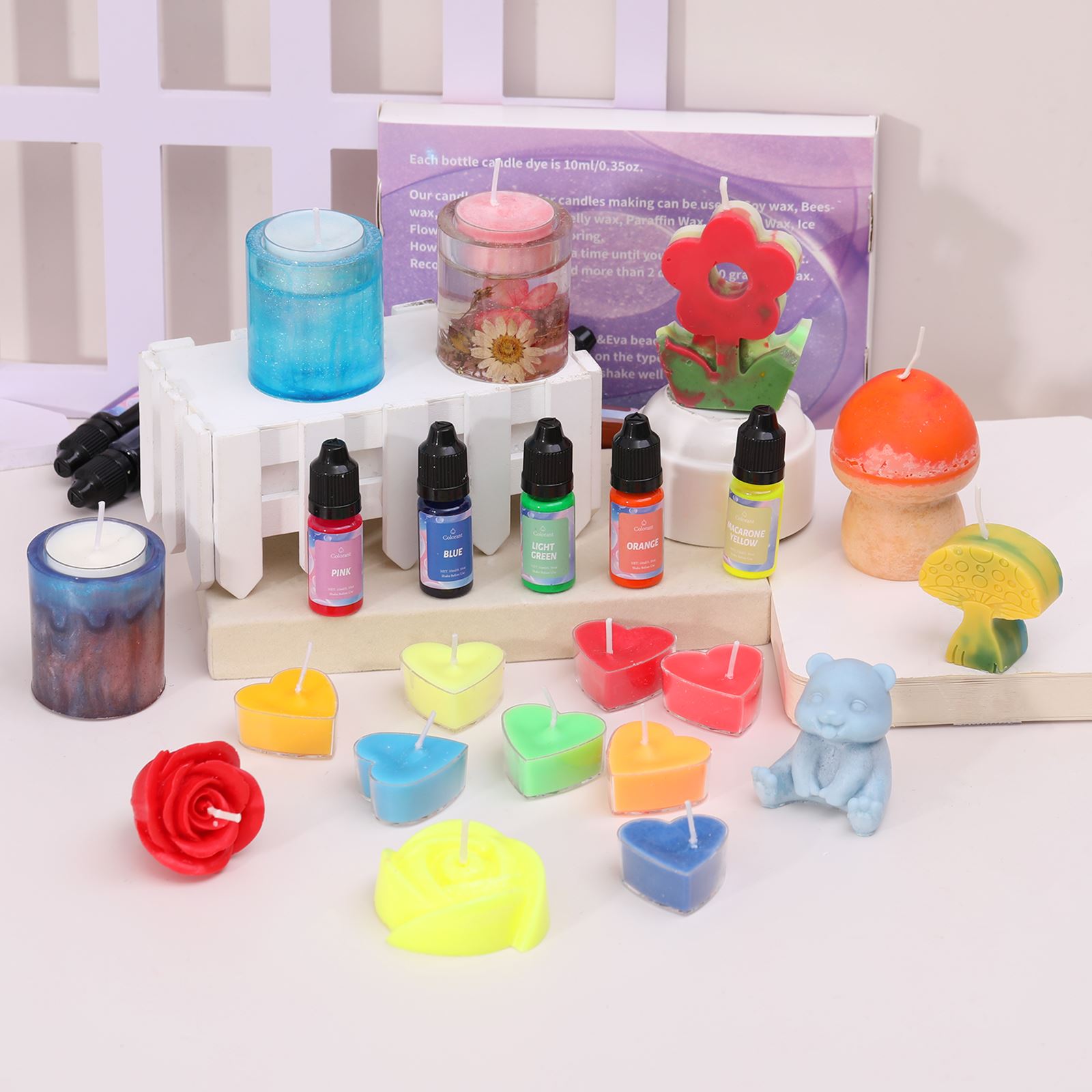 캔들 염료 키트 액체 착색 안료 세트, DIY 캔들 만 - Candle Making Instructions 리뷰 및 가격